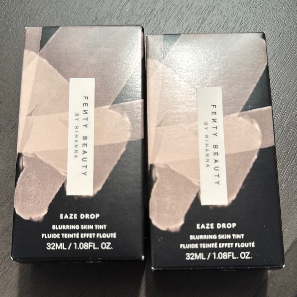 Fenty Beauty Eaze Drop Skin Tint in Black and Cream